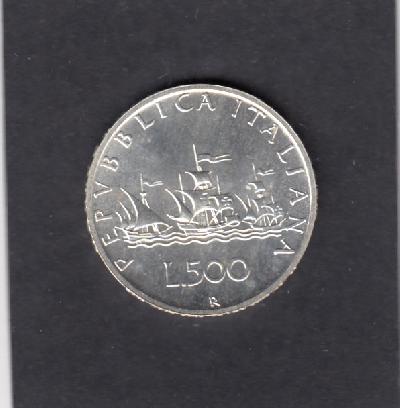 Beschrijving: 500 Lire SHIP